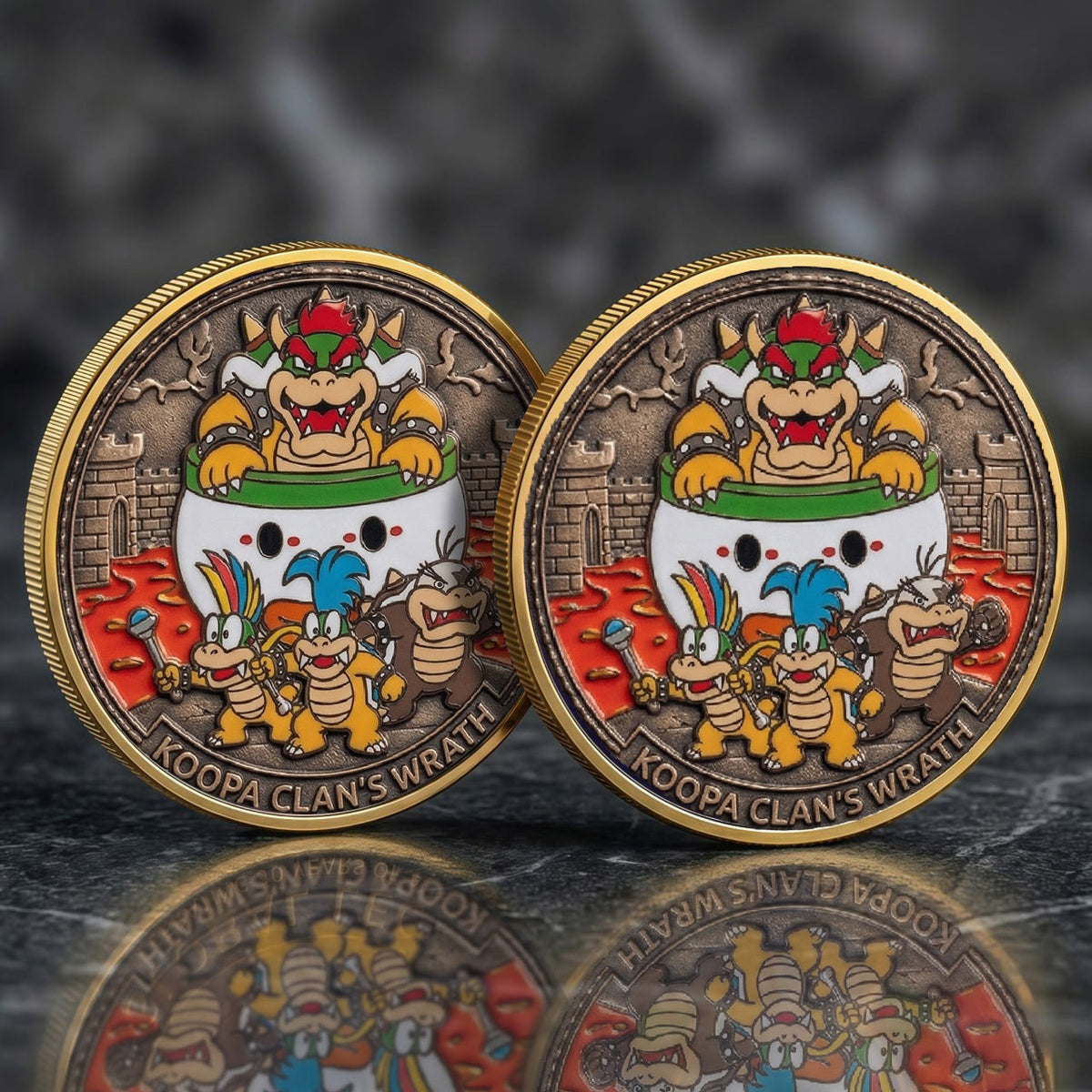 Mario Printed Commemorative Coin