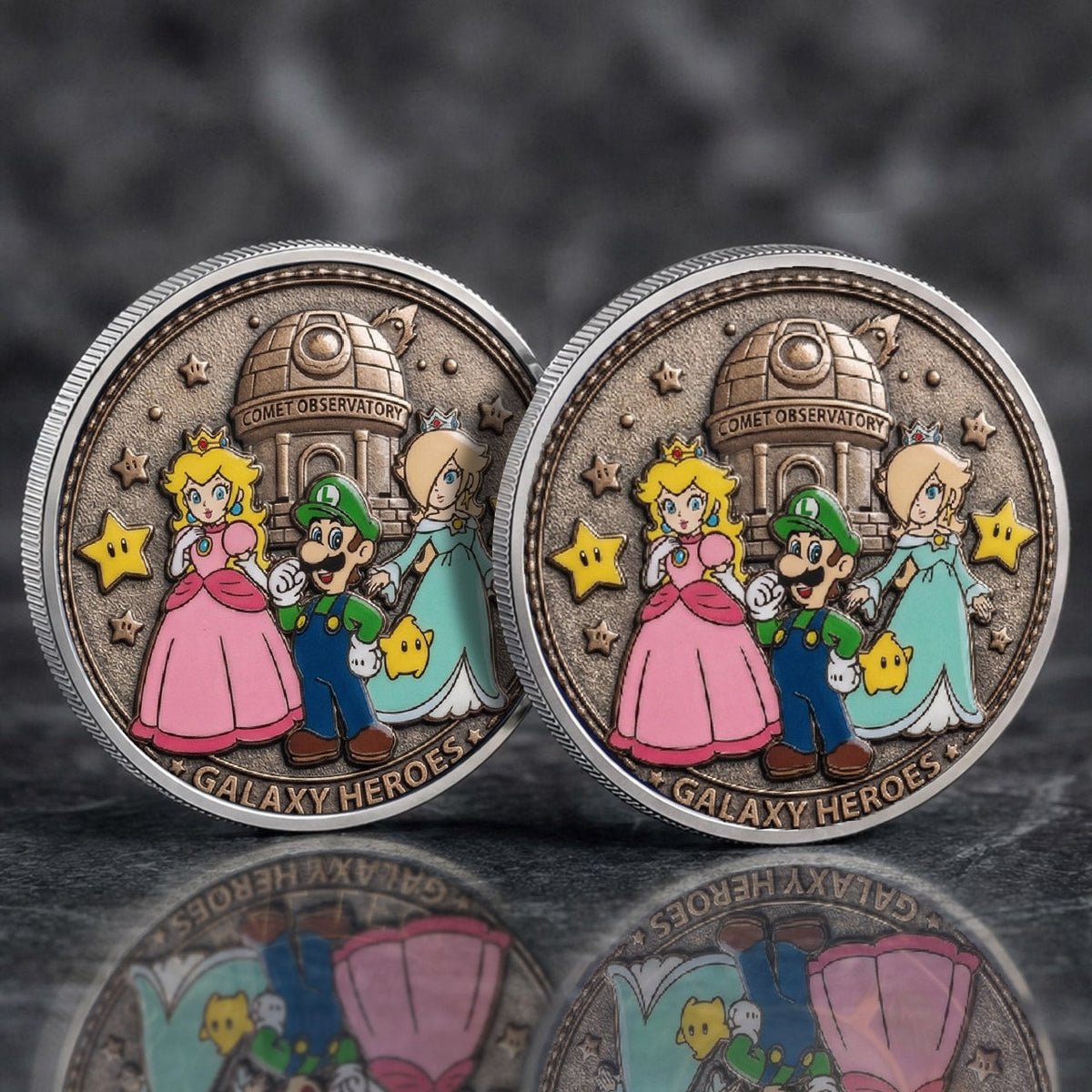 Mario Printed Commemorative Coin